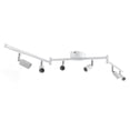 thumbnail image 1 of Track Lighting Kit, 90° Replaceable 85-265V Rotatable Track Light Adjustable  For Living Room For Kitchen White, 1 of 8