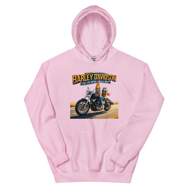 Barley Davidson And The More Beer Man #1 Unisex Hoodie