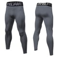 thumbnail image 2 of Mens Four Seasons Simple Exercise Tight Fitness Running Stretch Basketball Base Training Compression Pants Fitness Pants Pants, 2 of 5