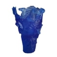 thumbnail image 3 of Siruishop Vase en Forme de Chevaux Multiples Design Créatif pour Table à Manger Salon Manteau Bleu, 3 of 8
