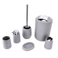 thumbnail image 1 of Bathroom Accessories Set, Bathroom Necessities Kit Durable Electroplating Toothbrush Holder  For Hotel For Home Grey, 1 of 8