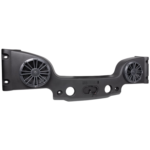 MB Quart Rear Overhead Soundbar For 07-18 Jeep Wrangler JK, Dual 8" Speakers