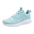 thumbnail image 1 of Wyzesi Espadrilles Blanches Filles Femmes Chaussures de Course à Lacets devant Chaussures de Sport Sportives Espadrilles Décontractées, 1 of 9