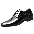 thumbnail image 1 of RKSTN Chaussures Habillées pour Hommes Mode Décontractée à Bout Pointu Chaussures en Cuir Confortables Chaussures Décontractées Chaussures en Cuir pour Hommes, 1 of 7