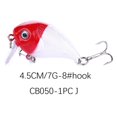 thumbnail image 4 of 1pcs/10pcs 4.5cm Artificial Little Fat Mini Fishing Rock Bait Colorful Mini Fishing Lures Plastic Crankbaits, 4 of 4