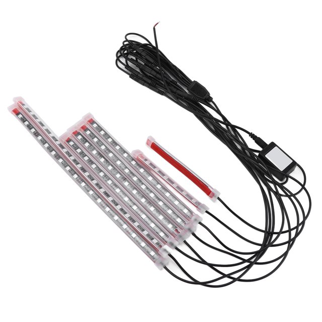 Motorbike LED Strip Kits, 150° Wide Angle APP Remote Motorcycle RGB Light IP67 Waterproof For ATV For UTV