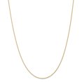 thumbnail image 1 of 14K Yellow Gold 1.1mm Baby Rope Chain 16 Inch, 1 of 5