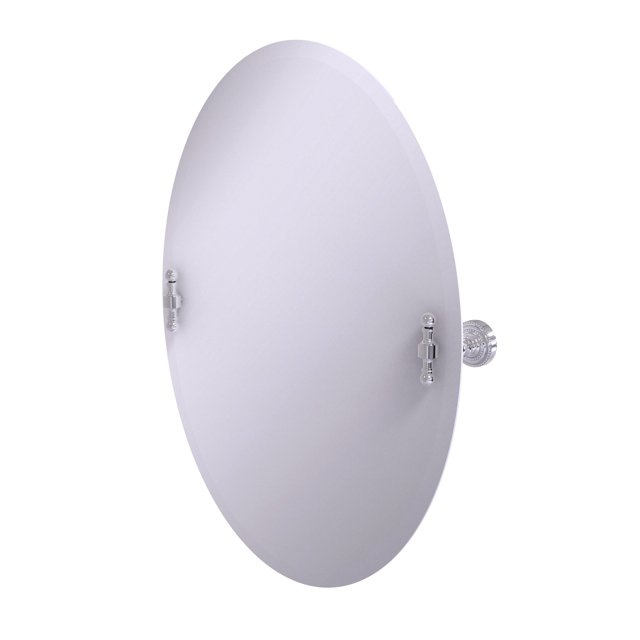 Miroir Inclinable Ovale Sans Cadre avec Bord Biseauté - RD-91-PC