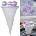thumbnail image 2 of SXcggal Washing Machine Float Filter Mesh Bag Hair Filter Hair Remover Cleaning And Decontamination Laundry Laundry Care Healthy Unbreakable Multifunctional Kitchenware, 2 of 9