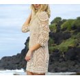 thumbnail image 2 of FFIY Paréo de Maillot de Bain pour Femmes en Crochet Dentelle, Robe de Bikini, 2 of 4