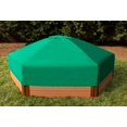 thumbnail image 3 of 7ft. x 8ft. x 13.5in. Hexagonal Collapsible Sandbox Cover, 3 of 6