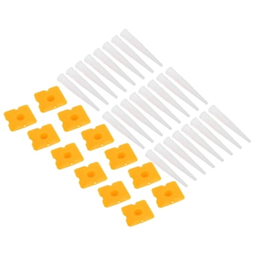 Trousse d'Outils de Finition pour Calfeutrage en Silicone de 36 Pcs avec 24 Embouts et 12 Couvercles – Outils d'Étanchéité Durables et Réutilisables pour Cuisine, Salle de Bain, Fenêtres et Portes – Idéal pour le Scellage DIY, le Coulis, Résine de Silicone