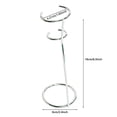 thumbnail image 2 of Stainless Steel Milk Frother Stand Holder for Countertop Kitchen Organizer and Coffee Maker Storage, 2 of 3