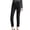 black, variant on Women Winter Warm Fleece Lined Thick Jeans Plus Size High Waisted Stretchy Skinny Thermal Jeggings Denim Pants Black 26