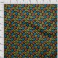 thumbnail image 4 of oneOone Silk Tabby Pear Green Fabric Abstracts Sewing Craft Projects Fabric Prints By Yard 42 Inch Wide, 4 of 5
