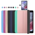 thumbnail image 2 of Smart Case For Samsung Galaxy Tab A7 Lite 2021 SM T220 T225 Protective Cover Shell Tab A7 lite 8.7" SM-T220 SM-T225 Tablet Case Silk Black A7 Lite T220 T225, 2 of 6
