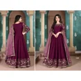 thumbnail image 2 of Custom Made Dark Color Women Kameez Salwar Pakistani Designer Party Wear Long Anarkali Suit, 2 of 5