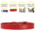 thumbnail image 4 of Faux Leather Collar Metal Buckle Pet Collar Adjustable Pet Collar for Small Dogs, 4 of 10