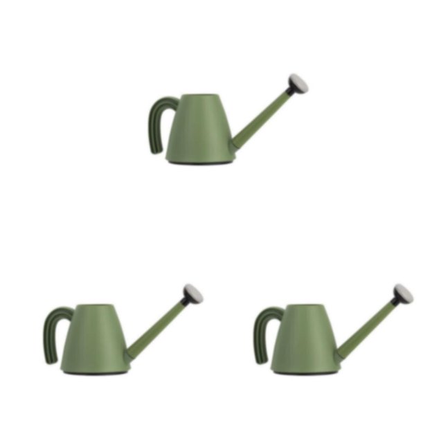 serony Arrosoir pour Arrosage de Jardin Efficace - Résistant aux Chocs et Répartition Uniforme de l'Eau 1.8L Noir Vert 3Set