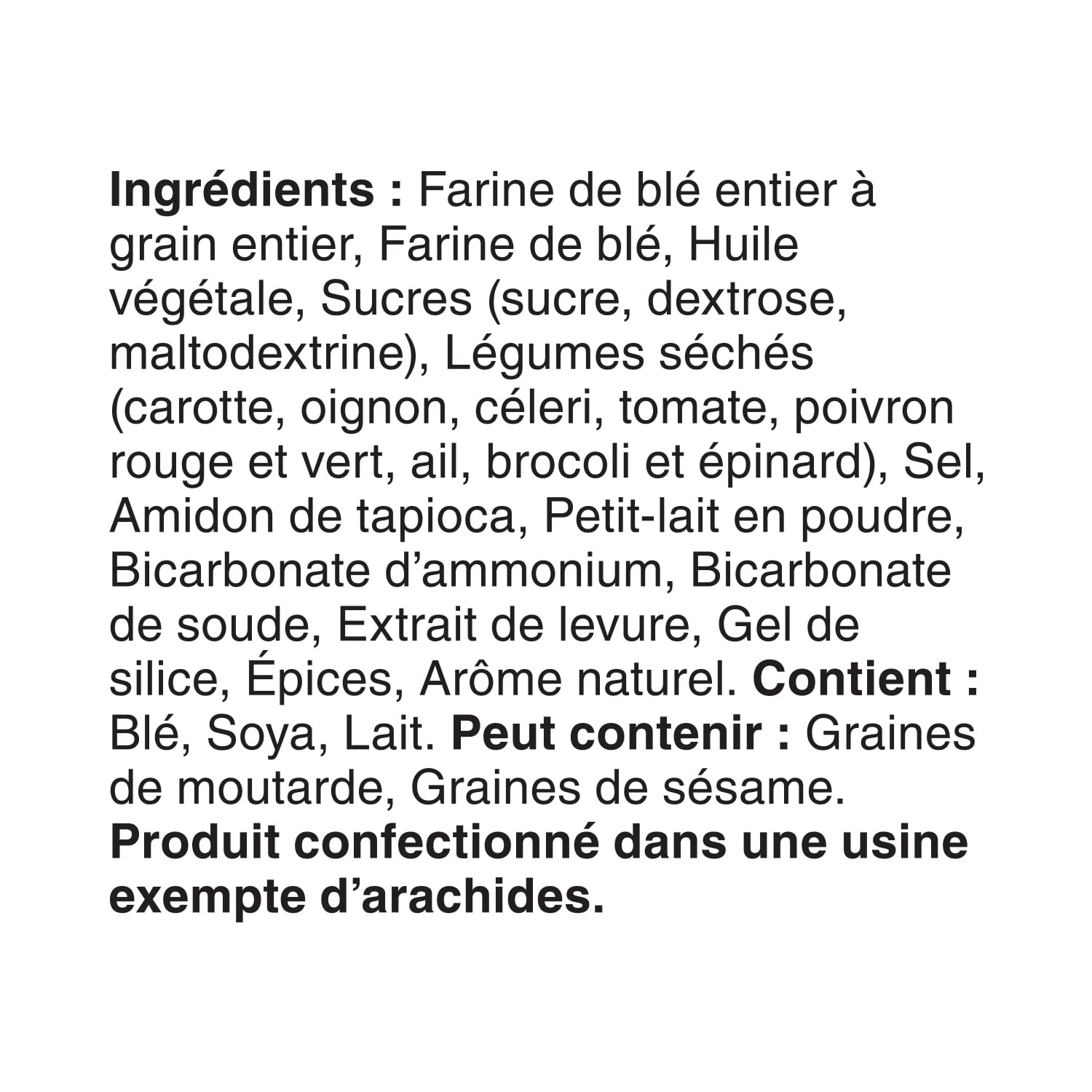 Dare Breton Bites Veggie On the Go packs, 132g (6 pack)