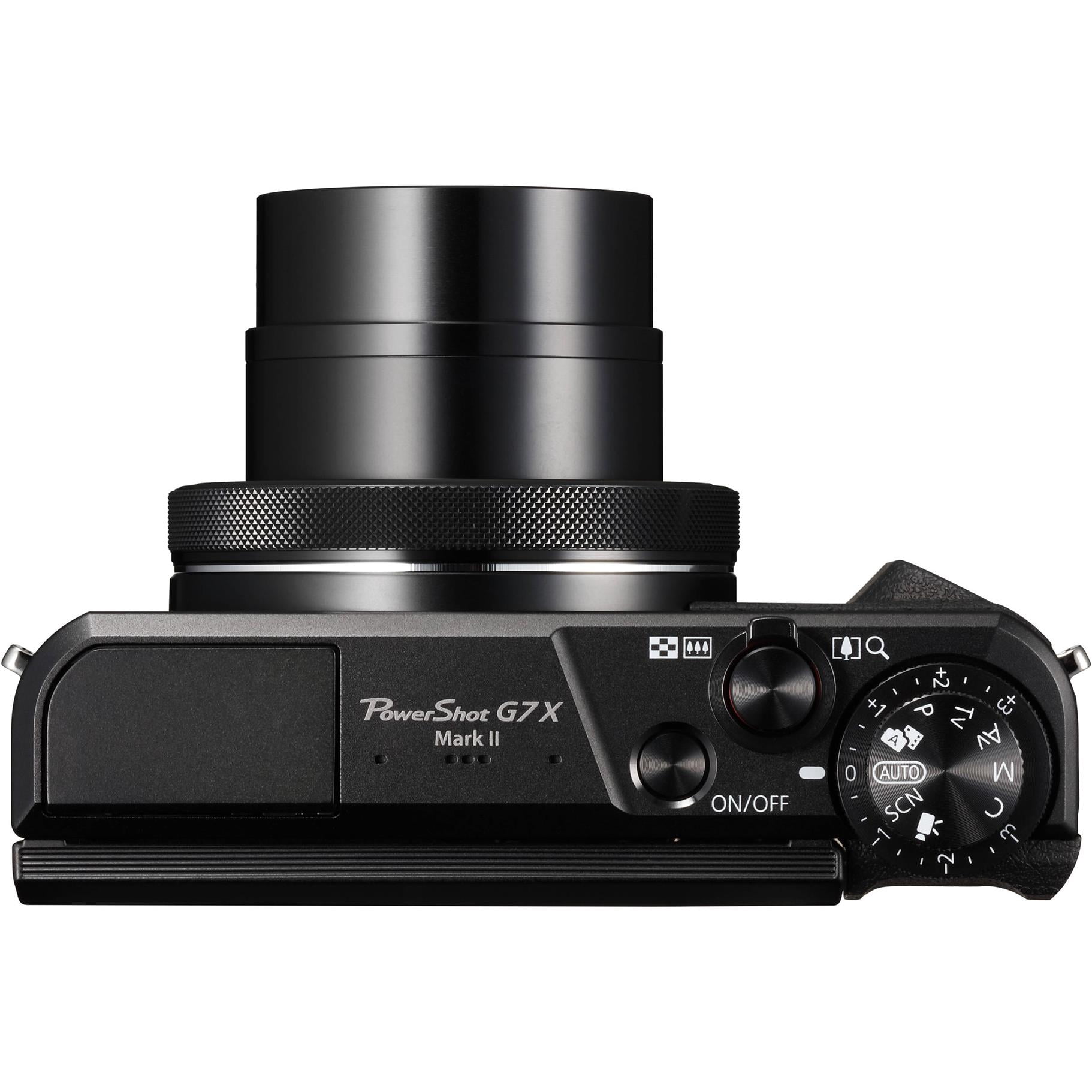 Canon PowerShot G7 X Mark II Digital Camera (Black) - Walmart.ca
