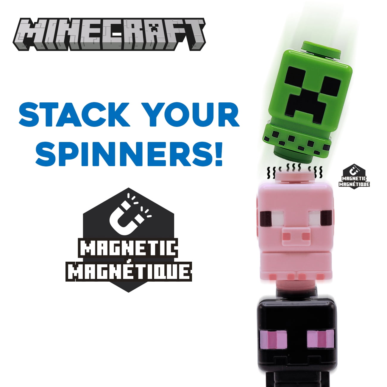 Toupies antistress Minecraft - Enderman