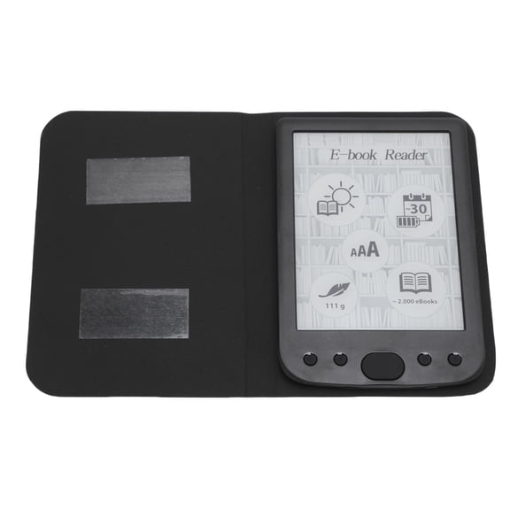 6 Inch EBook Reader, 800x600 Touchscreen Electronic Book Readers, Ink Screen Reader with Protective Case, 2500mAh Battery, Eye Friendly