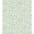 thumbnail image 1 of Mainstays Blue Broken Chevron Peel & Stick Wallpaper, 14.6 Sq. ft, 1 of 13