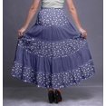 thumbnail image 3 of Bimba SkirtsForWomen Long Length Cotton Printed Maxi Boho Summer Skirt, 3 of 5