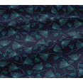 thumbnail image 5 of oneOone Tissu Jersey Viscose Feuilles & Floral Imprimé Artistique BTY 60 Pouces de Large, 5 of 5