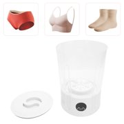 Portable Underwear Washer, Mini Washing Machine Built in 2600mAh Battery, Portable Washer for Underwear Socks Baby Clothes, Compact Lightweight for Travel Dorm RV Camping