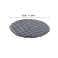thumbnail image 3 of COM1950s Fluffy Round Rug with Bubble Texture, Non-Slip Floor Mat for Living Room Sofa Area, Bedroom, Bathroom, Circular Carpet Velvet Feel, 19.7 Inch, 3 of 9
