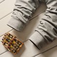 thumbnail image 3 of Boy Outfits Boys Pants Toddler Baby Boy Style Letter Print Hood Tops Pattern Pants 2PCS Set Clothes, 3 of 6