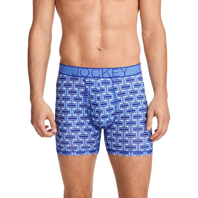 Jockey Men's Active Microfiber 5" Boxer Brief