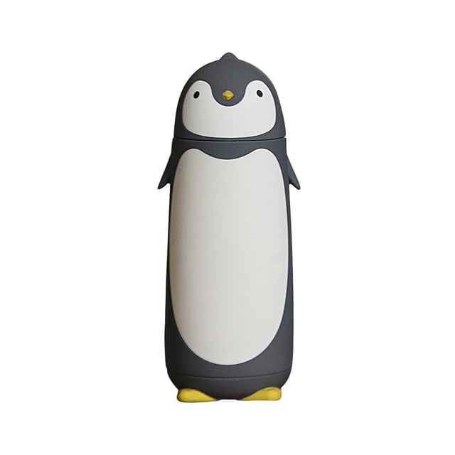 Tasse en Verre à Double Couche Penguin - Design Mignon, Durable pour Boissons Froides/chaudes, Idée-Cadeau