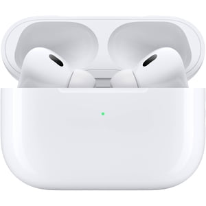 Rénovés - Aéropodes Pro Le bruit dans l'oreille annule les écouteurs sans fil avec l'étui de recharge Magsafe(USB-C) - 2nd génération (MTJV3AM/A )