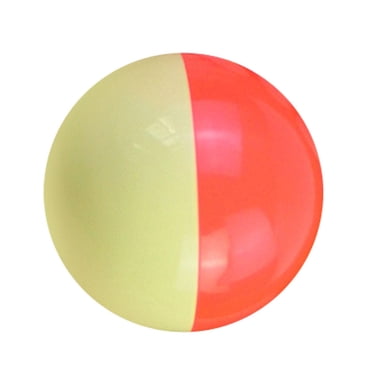 jinwen Balle de Golf 2,36 Pieds' Cadeau pour Golfeurs Intérieur Extérieur Balle de Golf Parc Balle de Golf Jaune Rouge