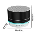 thumbnail image 3 of Cameland Metal Bluetooth Speaker Mini Portable Laptop Sound System, 3 of 8