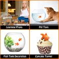 thumbnail image 4 of Labymos 20pcs Artificial Fish Fake Fish Plastic Floating Fish for Artificial Aquarium Orange Goldfish Ornament, 4 of 8