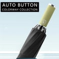 thumbnail image 3 of Travel Umbrella Compact Windproof Fully Automatic Reverse Folding 41 in Diameter with Reflective Stripe and 10 Fiberglass Ribs, 3 of 8