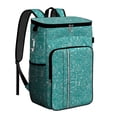 thumbnail image 1 of Scientific Knowledge Insulated Backpack Cooler, Leakproof Lunch Bag with Laboratory and Formula Design for Students, 1 of 6