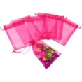 thumbnail image 4 of ORUYROP 100pcs Drawstring Organza Jewelry Candy Pouch Party Wedding Favor Gift Bags (7x9", Rose), 4 of 7