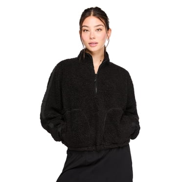 Chandail à capuchon avec fermeture éclair 1/4 Athletic Works pour femmes