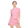 thumbnail image 1 of No Boundaries Women's Sleep Short 2-Piece Set, 1 of 6