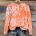 thumbnail image 4 of Yuyuzo Chandails en Molleton pour Filles Col Rond Manches Longues Décontracté Confortable Bloc de Couleur Pull d'Automne, 4 of 5