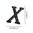 thumbnail image 2 of RYRDWP Creative Alloy Wrought Iron Number Letter Creative DIY House Letter, 2 of 2