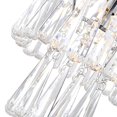 thumbnail image 4 of 3 Light Chandelier with Chrome finish, 4 of 7