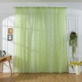 thumbnail image 4 of WIFKLSIIPG 1PCS Christmas Snowflake Curtain Tulle Window Treatment Voile Drape Valance, 4 of 8