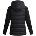 thumbnail image 4 of Veste pour femmes Reebok en maille extensible et tissu matelassé isolant, 4 of 7