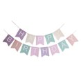 thumbnail image 1 of ziyahi Birthday letter flag fish tail, 1 of 8